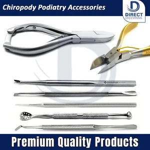 Manicure Pedicure Grooming Tools Kit Cuticle Pusher Remover Nail Spoon Gouge New