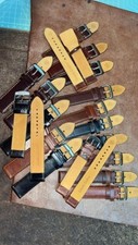ALxxL 18,20,22mm Mixed Colour Leather Watch Strap 18pcs