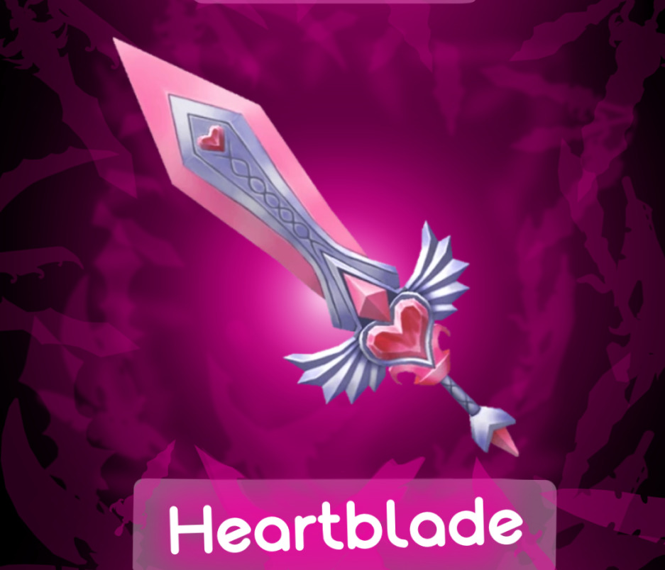 I know I'm under lol #heartblade #godly #valentinesupdate #mm2