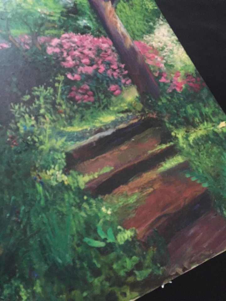 Pintura al óleo vintage. Foto 3 de 4