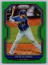 2021 Panini Prizm #171 Pete Alonso Tier II Green Wave Prizm
