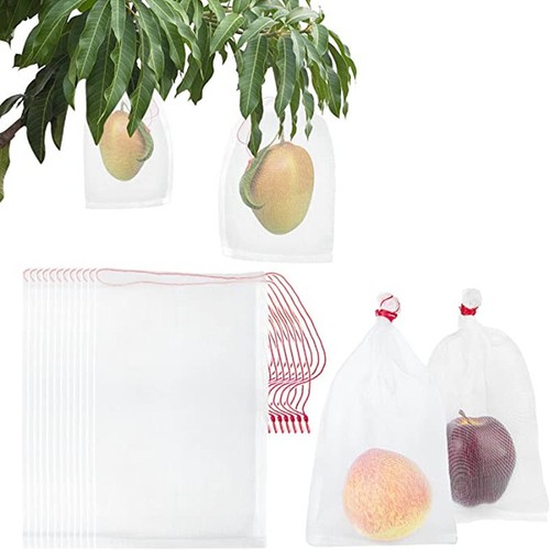 5 Sizes Fruit Fly Net Insect Mesh Vegetable Garden Plant Crop Protection Bags AU - Picture 5 of 19