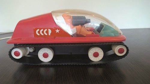 DE COLECCIÓN RARO SOVIÉTICO URSS JUGUETE ESPACIAL MOONROVER LUNOKHOD LUNOCHOD CONTROL REMOTO - Imagen 3 de 13