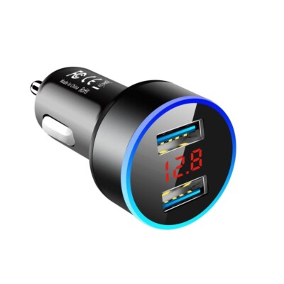 3100mA Zigarettenanzünder KFZ Auto Ladegerät Ladeadapter 2x USB Digital Lader