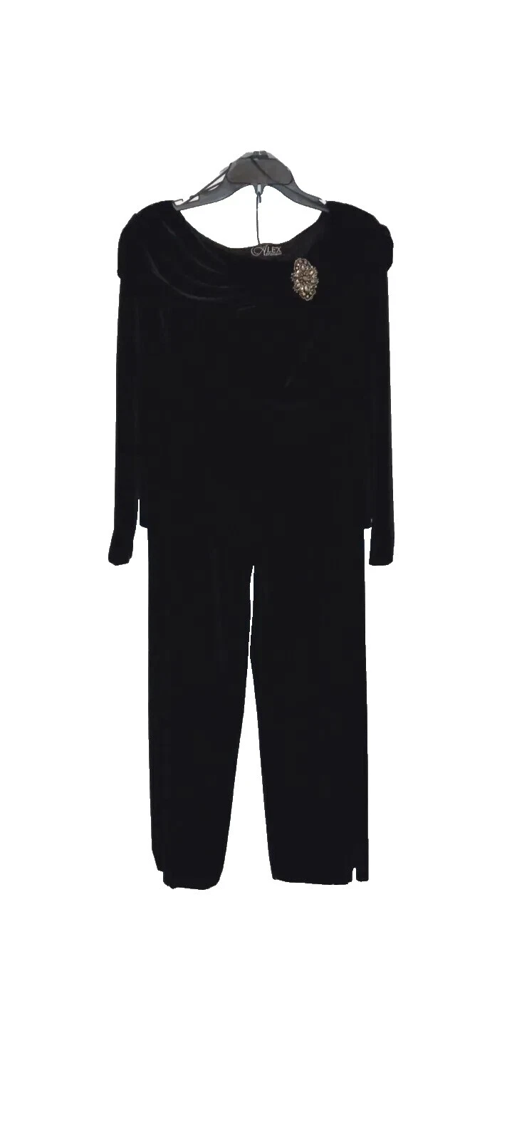 Traje pantalón de noche Alex trajes y traje separado para mujer