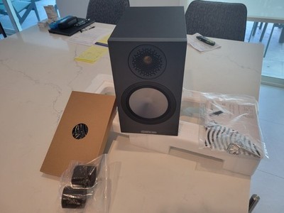 Monitor Audio Bronze 50 6 G Bookshelf Speakers - Black, Pair