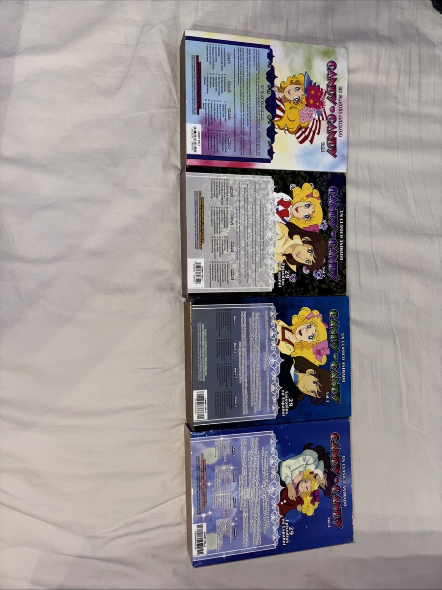 VINTAGE Candy Candy Spanish DVDS | eBay