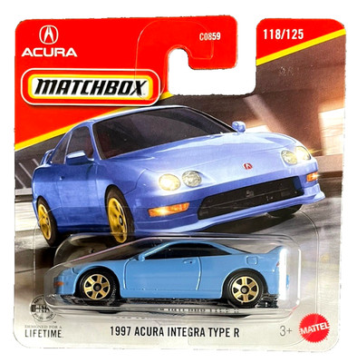 Matchbox 1997 Acura Integra Type R 118/125 2026 1:64 Modellauto JDM Honda Coupe