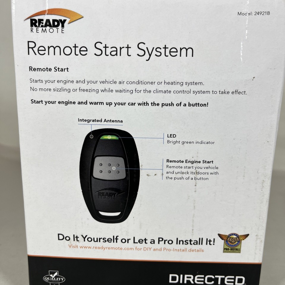 Brand New in Box Ready Remote Part # 24921B Remote Start System ...