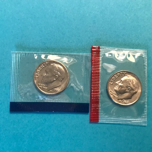 1986-P Roosevelt Dime — photo from the most recent tracked eBay sale