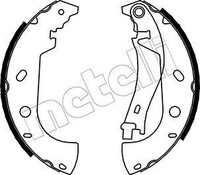 Metelli Bremsbackensatz 53-0075 Passend FüR Fiat