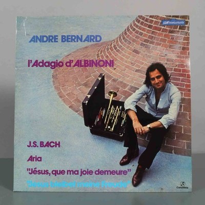 LP. l´Adagio d´Albinoni - André Bernard, J.S. Bach               
