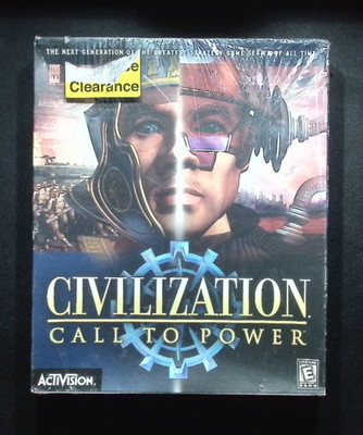 Civilization: Call to Power (PC, 1999) - NIB - BIG BOX