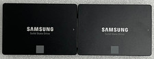 2 X Samsung 850 EVO MZ7LN250HMJP MZ-75E250 250GB SSD 2.5" SATA III solid state