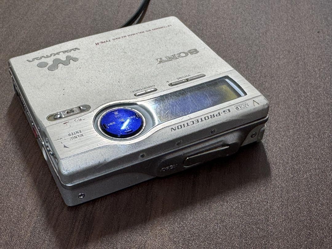 Sony Md Walkman Mz-R910 Portable Minidisc Player Recorder