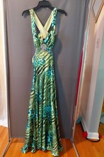 Gorgeous  Unique Animal Print Formal/Prom Dress - Rhinestone Detail Size 3/4