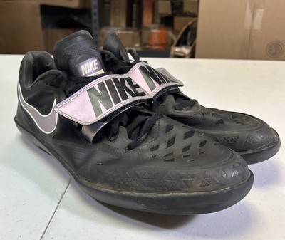 Nike Men s Size 14 Zoom SD 4 Black Shot Put Throwing Shoes Track And Field Nice