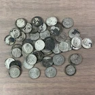 Lot of 50 90% Silver Circulated Roosevelt Dimes $5.00 Face Value