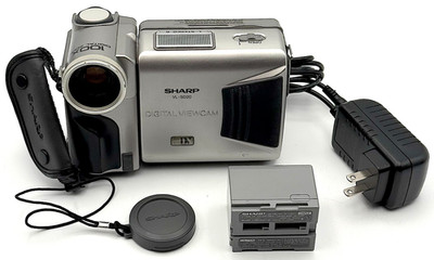 Sharp Viewcam VL-SD20 Digital Camcorder MiniDV Camera Video Transfer ++ *Tested*