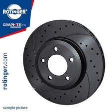 ROTINGER 2x Bremsscheibe �348 mm bel�ftet vorne f�r BMW 6er Cabriolet 5er E61