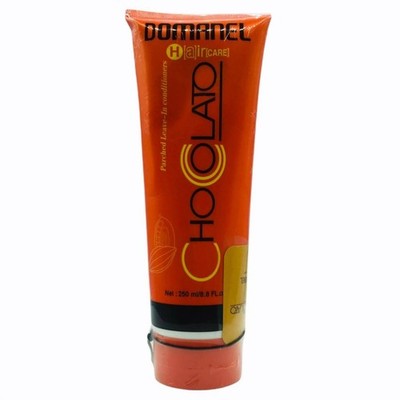 Domanel Chocolate Leave-In 250ml   Hair Repair Cream for Dry & Damaged Hair