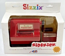 NEW Sizzix Sidekick Starter Kit Die Cutting Embossing Machine w/ 2 Sizzlits Dies