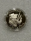Delaware First State Sterling Silver Round 34 g 1 troy oz Actual Silver