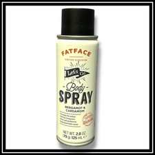 FATFACE Let's Go Bergamot & Cardamom Body Spray Adventure Discontinued Gift