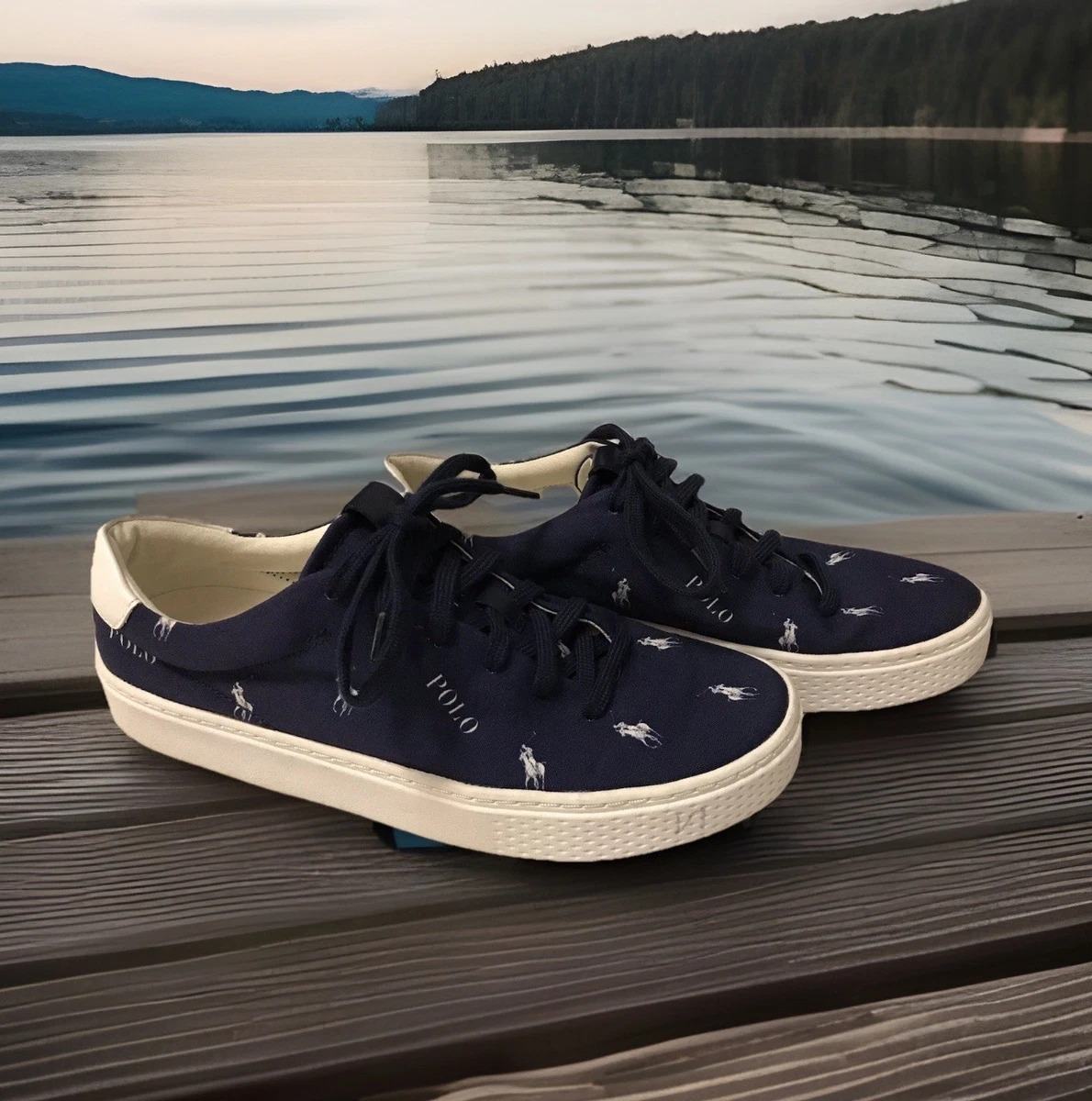 Polo Ralph Lauren Blue Athletic Shoes for Women for sale | eBay