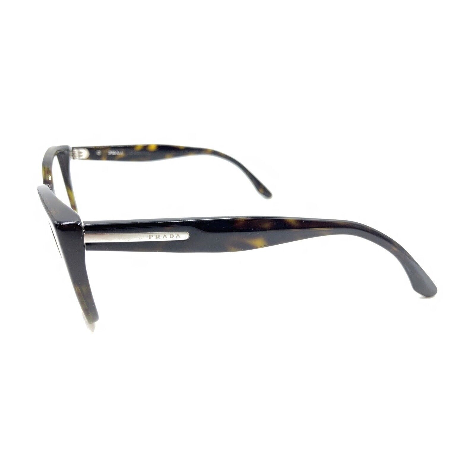 Prada VPR 08T 2AU-1O1 Tortoise Brown Eyeglasses Frames 53-16 140 Italy Women thumbnail 7