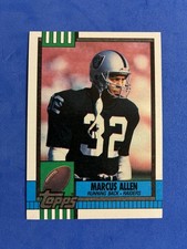 1990 Topps - Marcus Allen #289 Free Shipping/Toploader