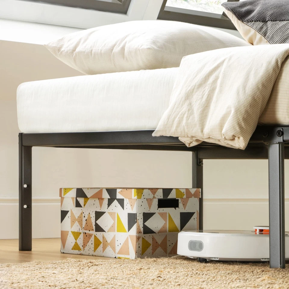 Twin XL 14英寸金属平台床架最佳支撑和风格 — 第 4/4 张图片