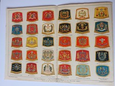 DRUM BANNERS OF CAVALRY REGIMENTS OF THE BRITISH ARMY - MILITARY - ANTIQUE 1905