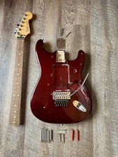 2001 Fender M.I.M. Wine Red Body / Loaded Lock Nut Neck / Floyd Rose PROJECT !!!