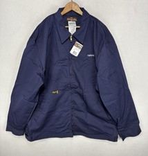 Chaqueta Big Bill FR Para Hombres XL TALL HRC 2 Indura Lona Cremallera Completa Abrigo de Trabajo Sin Forro