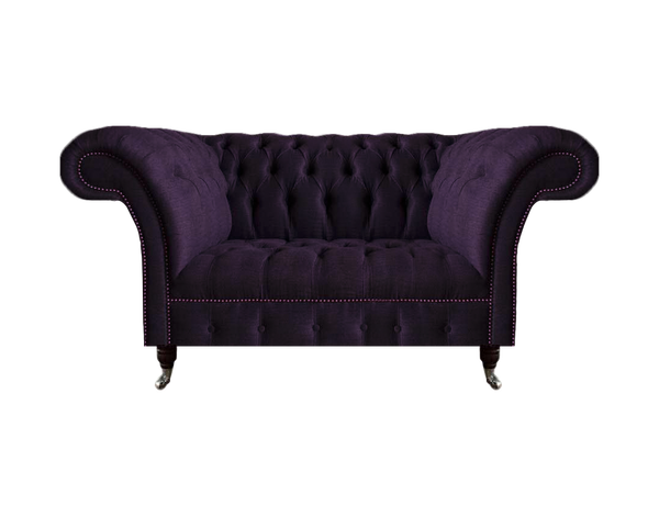 PolstermöBel Sofa Zweisitzer Couch Einrichtung Wohnzimmer Designer Chesterfield-image