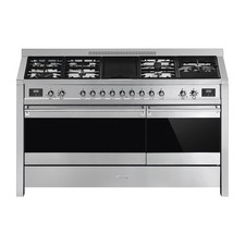 Smeg Opera 150cm Dual Fuel Range Cooker with Electric Griddle - Stainless  A5-81