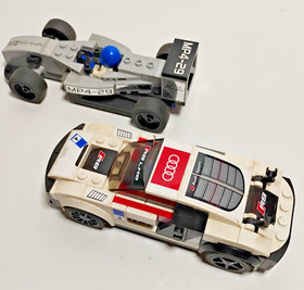 LEGO- SPEED CHAMPIONS #75911,McLAREN MERCEDES MP4-29, & AUDI ULTRA #75873   (WT