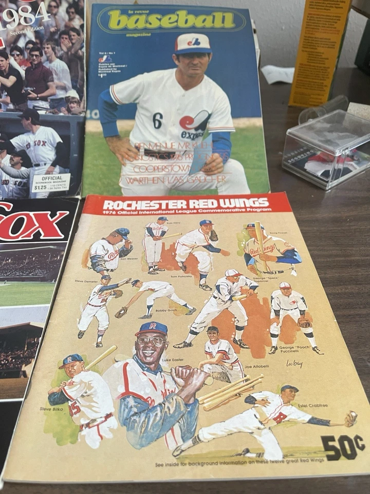 Vintage Baseball Program-Red Sox-Expos-Rochester Red Wings - Image 3 of 4