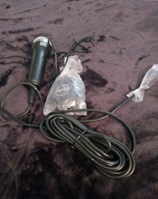 Rock Band Black & Silver Logitech USB Microphone ICES-003