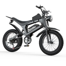 20  Fat Tire Ebike 1500W Electric Mountain Bike 48V for Adults Full Suspension