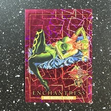 2024 Sky Box Marvel Masterpieces ‘92 Platinum #21 Enchantress Pink Lasers /992