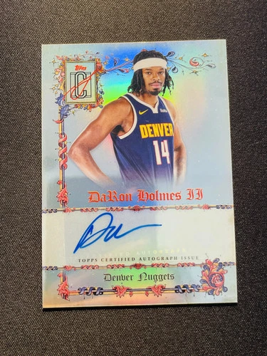 2025 Topps Signature DaRon Holmes II Base (RAW)