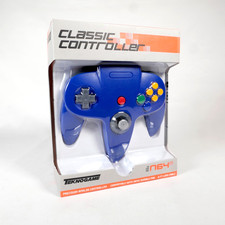 Manette Pad Controller Nintendo 64 N64 Teknogame Classic Blue New (3)