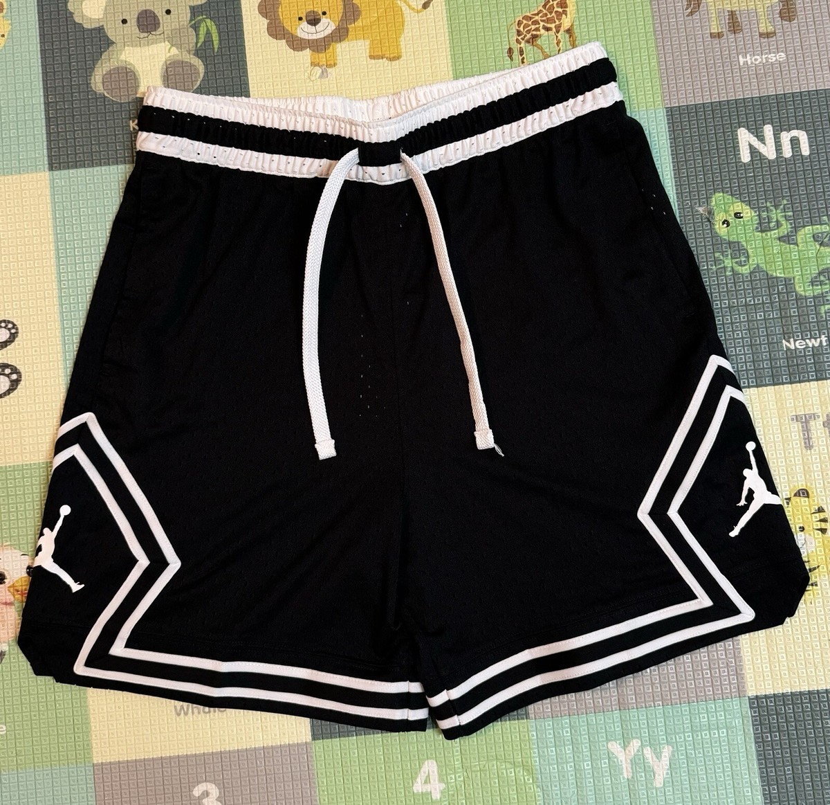 ★NIKE★JORDAN SPORTS DRI-FIT MESH DIAMOND SHORTS★追跡可 Nike Dri-Fit Air Jordan Sport Diamond Mesh Shorts Mens XL