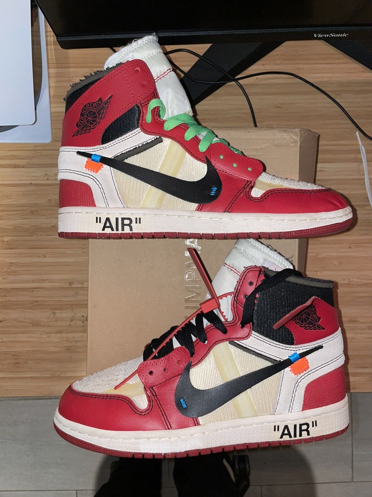 New product launch Air Jordan 1 x OFF-WHITE NRG x PLAYSTATION 5