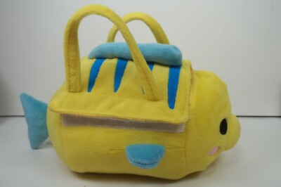 Disney Tsum Tsum Flounder Plush Bag With Five Minis