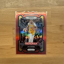 2024 Panini Prizm Monopoly WNBA Zia Cooke #69 SSP Red  #'d /99