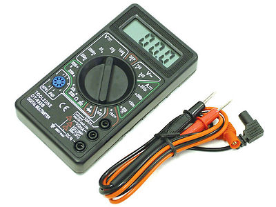  Handgehaltenes großes LCD-Display Digitalmultimeter