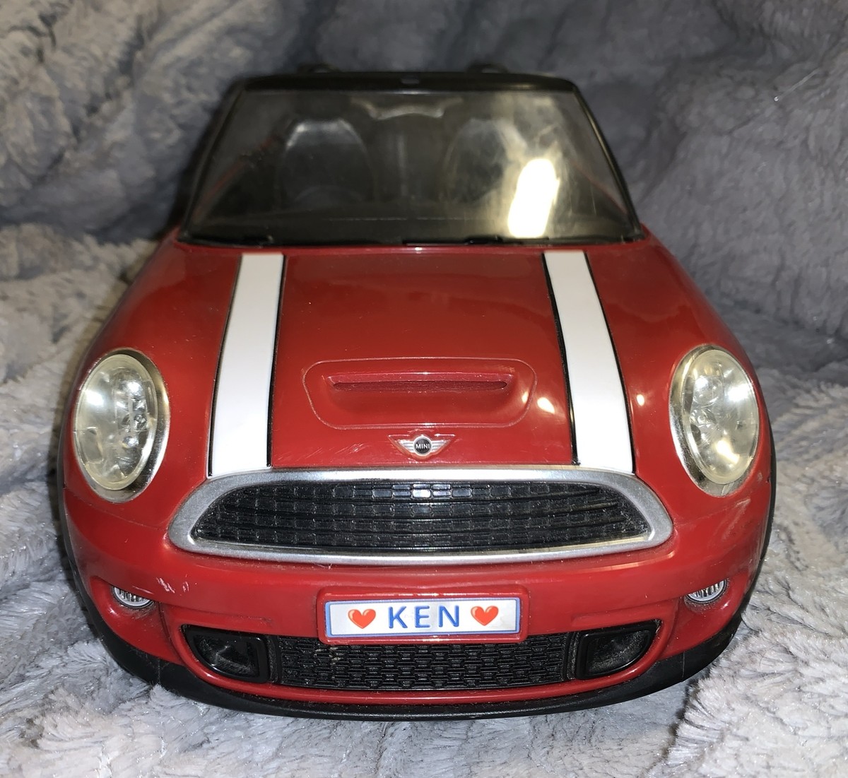 Barbie Ken My Cool Mini Cooper Red Cabrio Convertible Sports